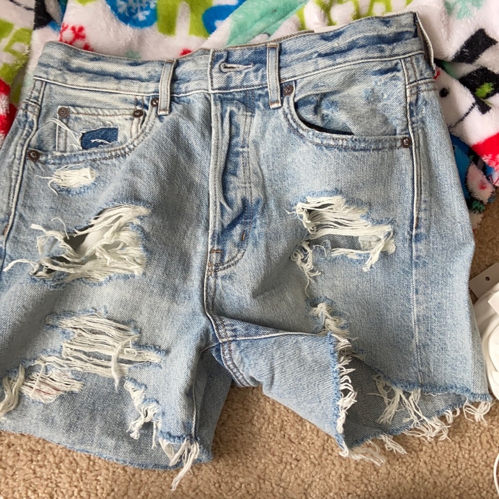 american eagle jean shorts